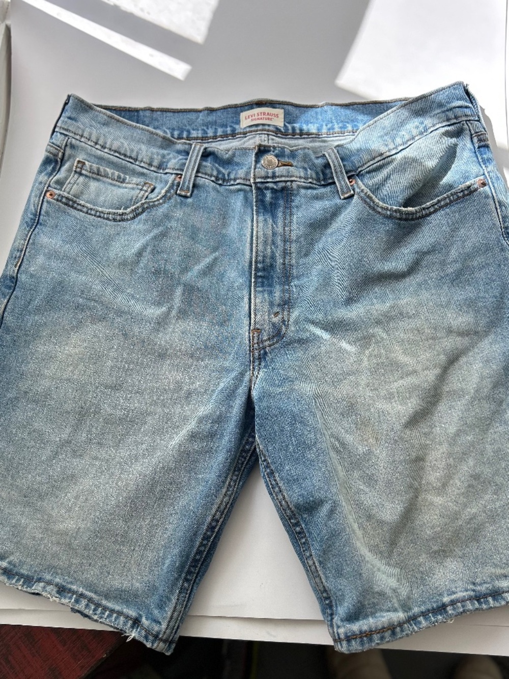 Levi Strauss Signature Denim Jean Shorts Men's W36